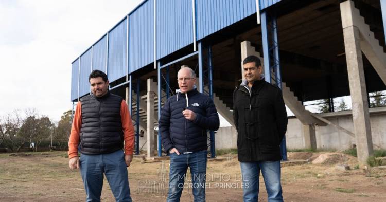 Se completó el techado del Polideportivo