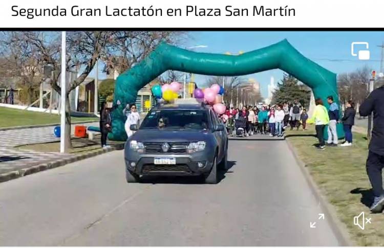 Se realizó la 2ª Gran Lactatón en adhesión a la Lactancia materna