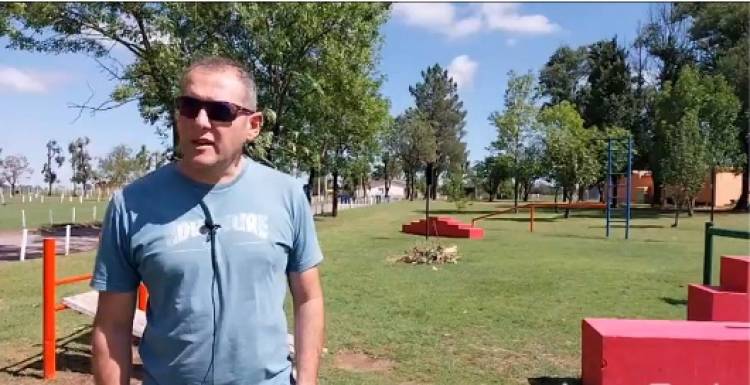 "De a poco vamos poniendo en condiciones el Balneario"
