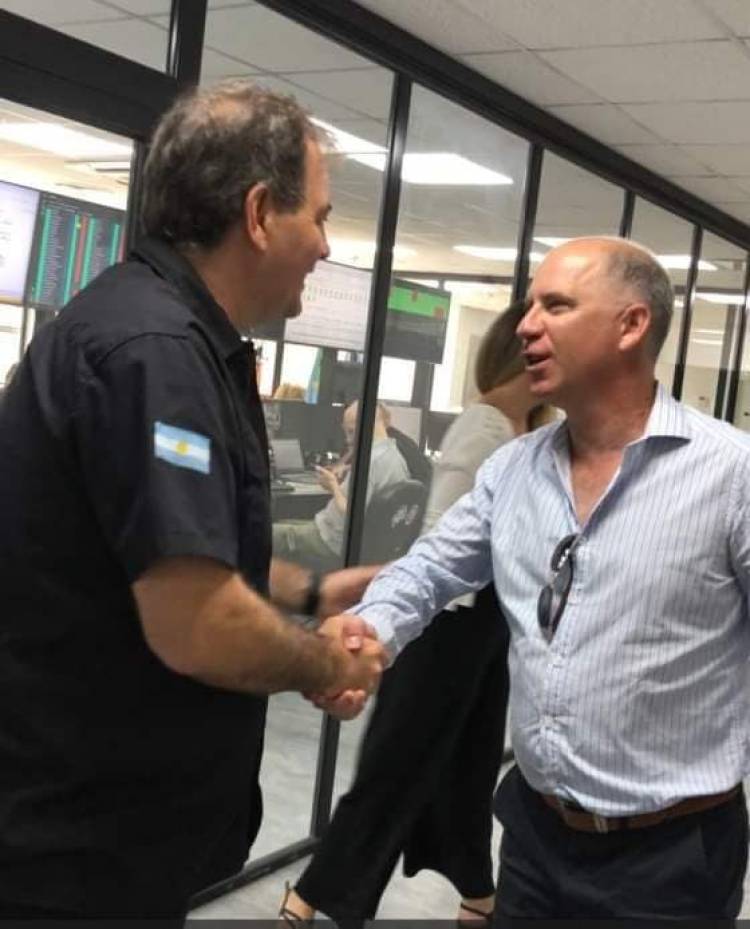 Matzkin se reunió con el Ministro de Seguridad Provincial