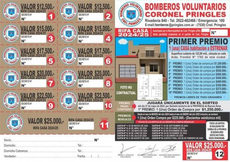 Rifa Casa 2024/25