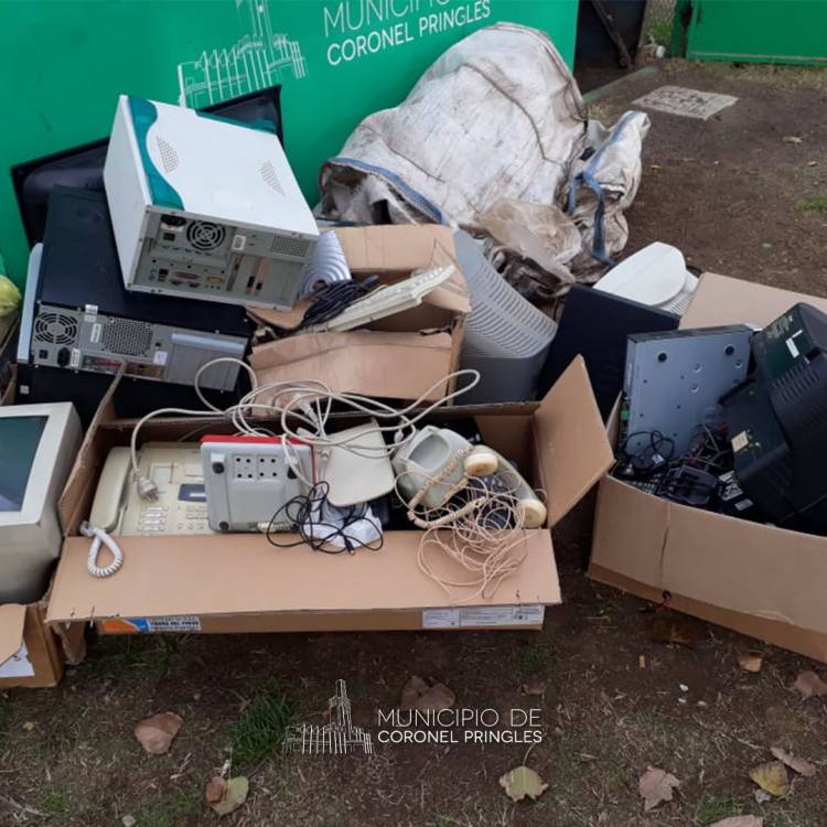 Gran colecta de RAEE (Residuos de Aparatos Eléctricos y Electrónicos)