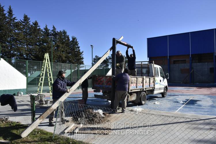 Balneario Municipal: Se están desarrollando diversos trabajos