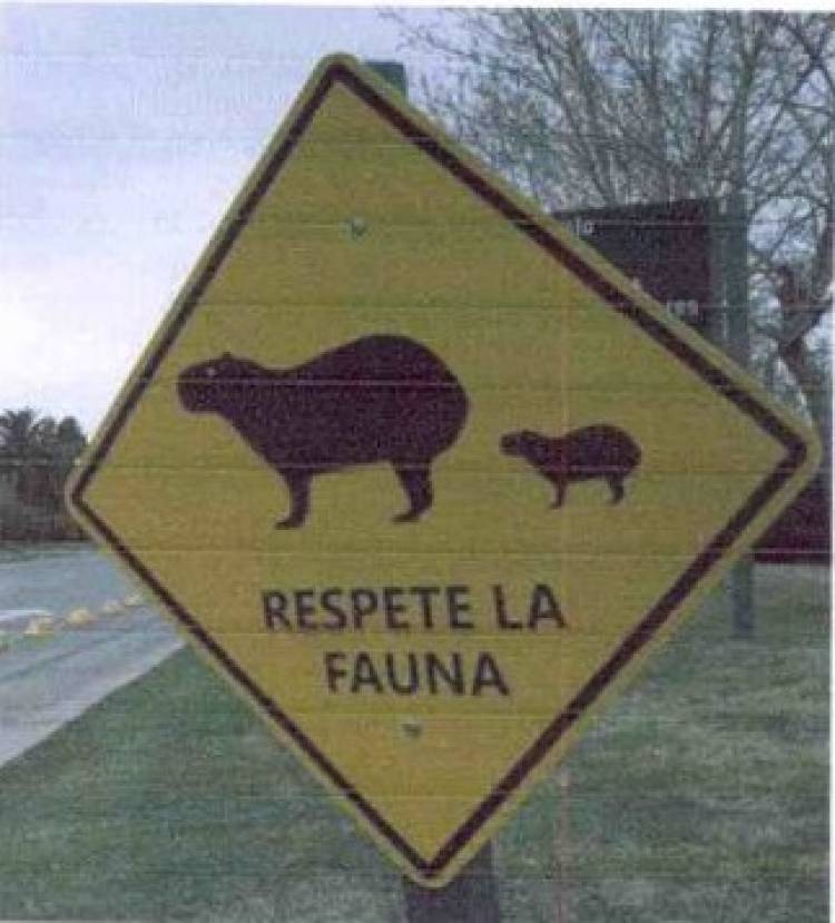 HCD: Señalización "Respete la Fauna"