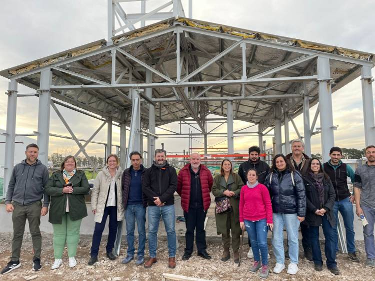 Visitas a las obras de las EPPAS en Pringles y Daireaux