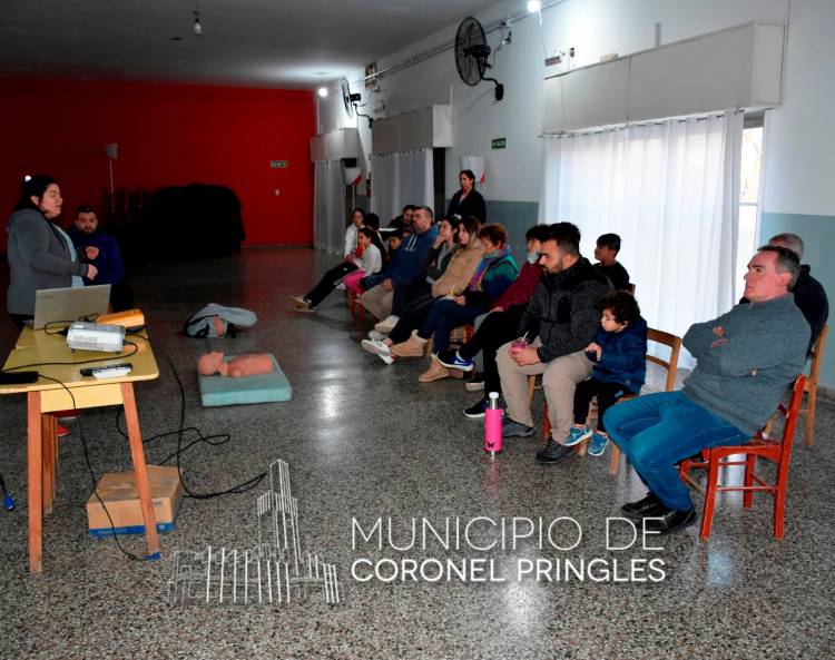 Charla sobre Primeros Auxilios, RCP y DEA