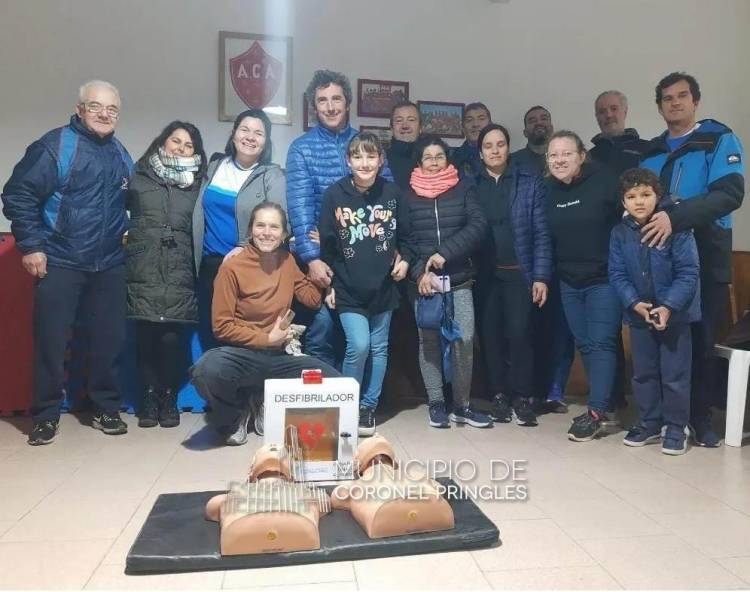 Capacitación en Primeros Auxilios, RCP y DEA