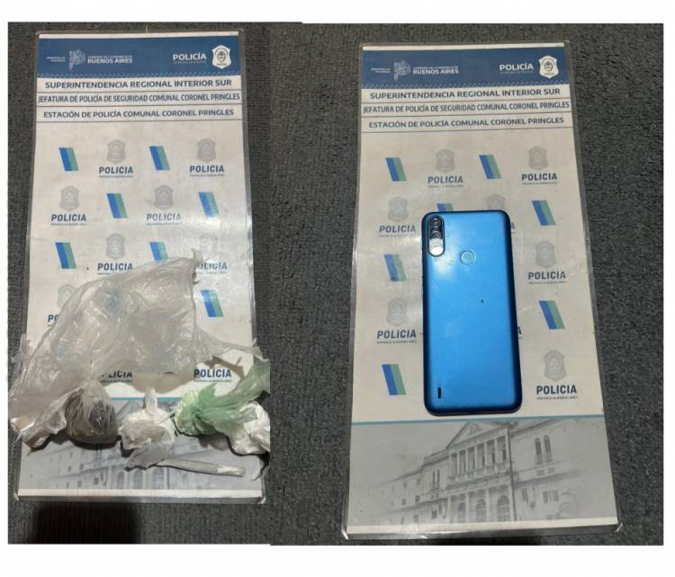 No declaró el hombre que fue aprehendido en Coronel Pringles con cocaína y marihuana