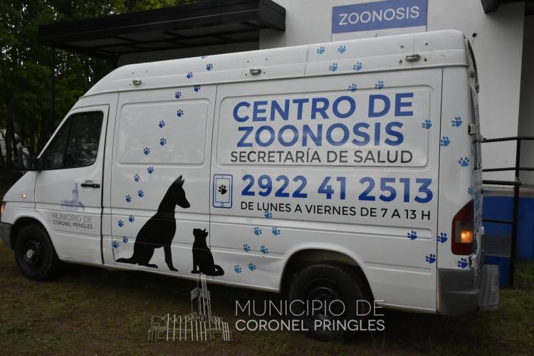 El Centro Municipal de Zoonosis cuenta con un nuevo vehículo