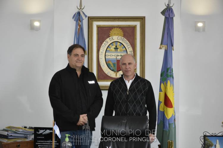 El Ministro de Seguridad de la Provincia visitó nuestra ciudad