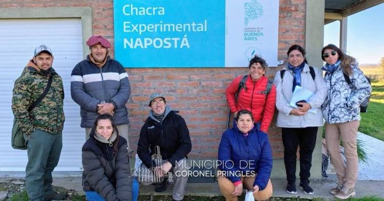 Visita a la Chacra Experimental Napostá