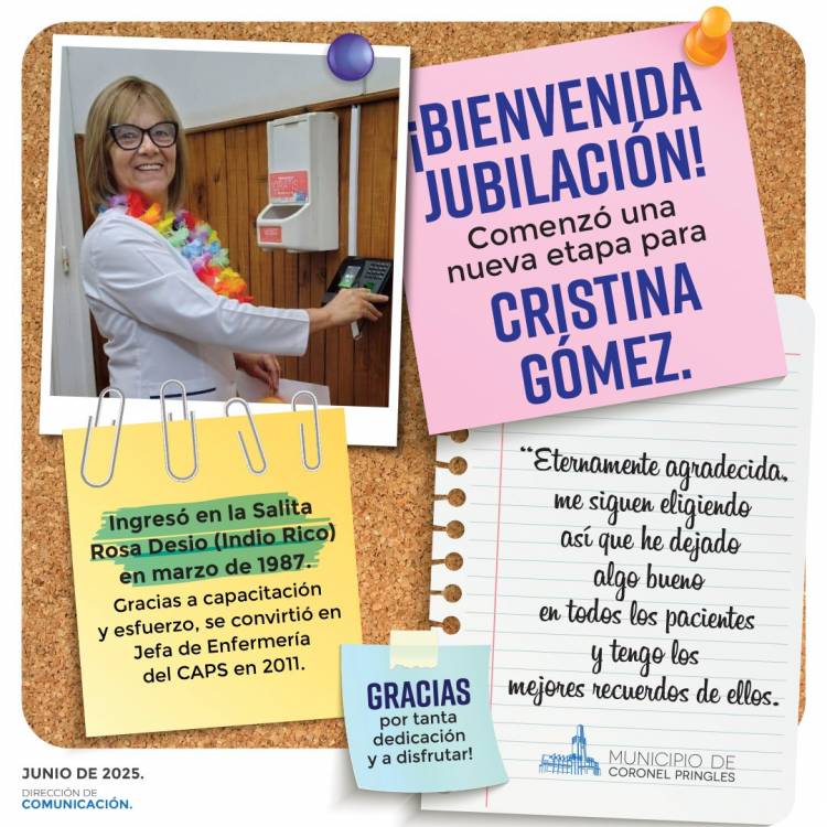 Bienvenida Jubilación