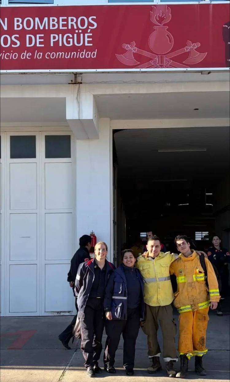 Bomberos de Pringles se capacitaron