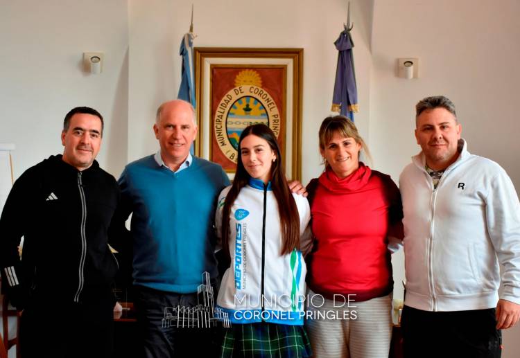 El Jefe Comunal se reunió con Mía
