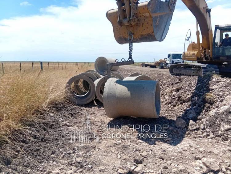 Trabajos de mejora en caminos provinciales