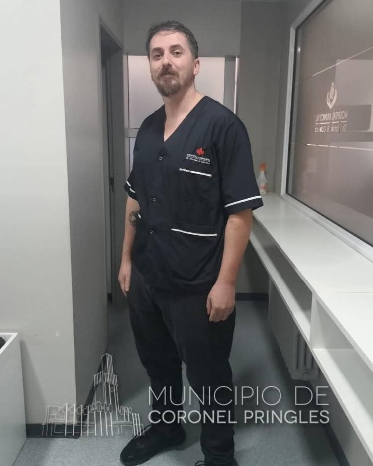 Médico residente de nuestra localidad visitó y colaboró con el Hospital Municipal