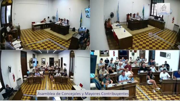 HCD: La Asamblea de Concejales y Mayores Contribuyentes en mayoría ratificó la suba de tasas