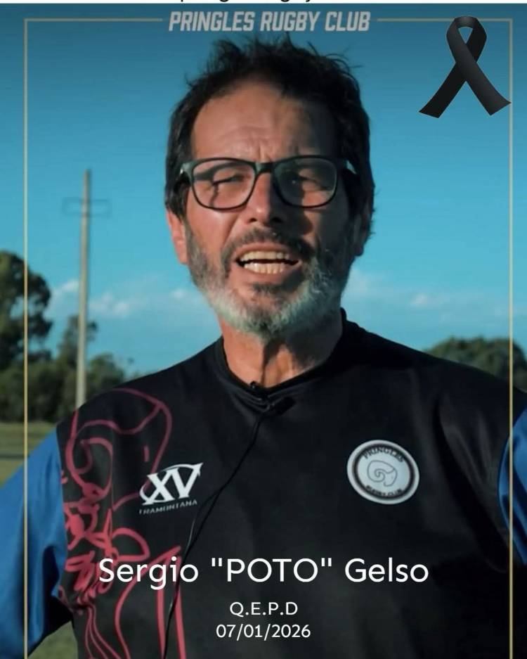 Expresamos nuestro más profundo pesar por el fallecimiento de Sergio “Poto” Gelso