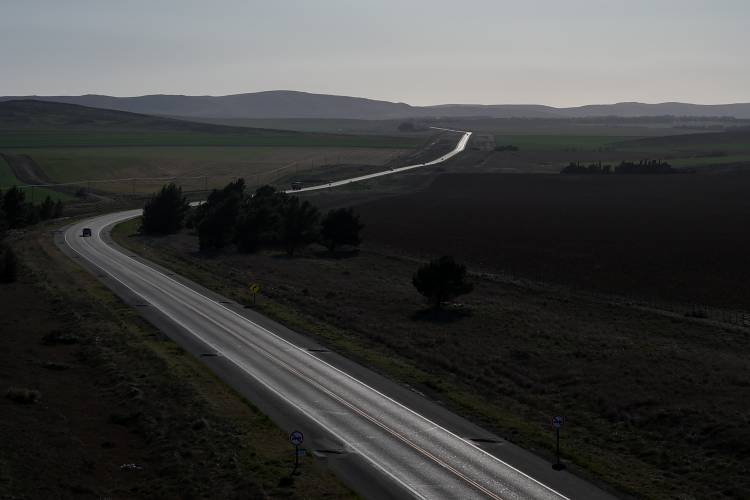 Pringles: las obras viales agilizan la circulación en la Ruta Provincial Nº 51