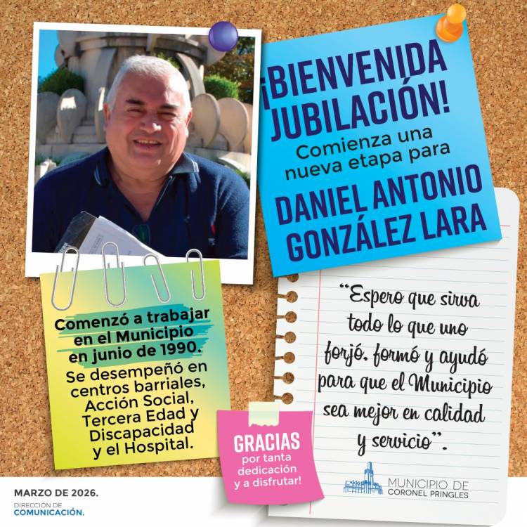 Comienza una nueva etapa para Daniel Antonio González Lara