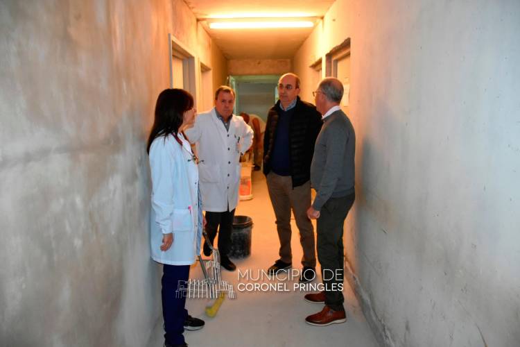 Continúan las obras en el Hospital Municipal Dr. Manuel B. Cabrera