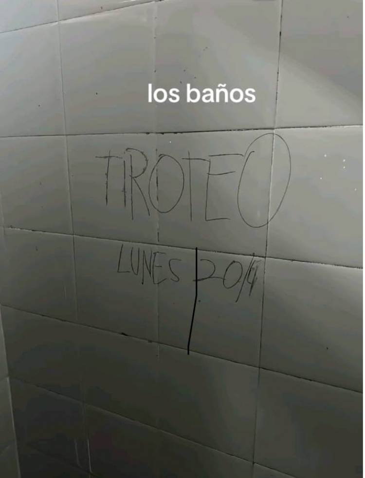 Policial: Amenazas de eventos violentos. Los autores son alumnos y fueron identificados