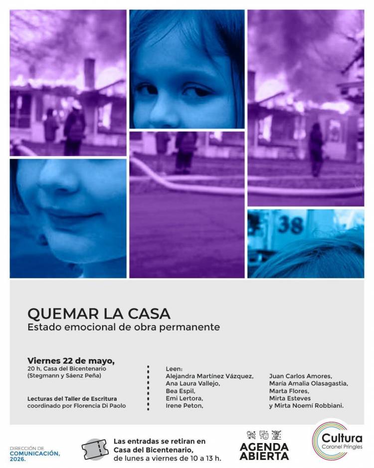 Lecturas abiertas del Taller "Quemar la casa: Estado emocional de obra permanente"