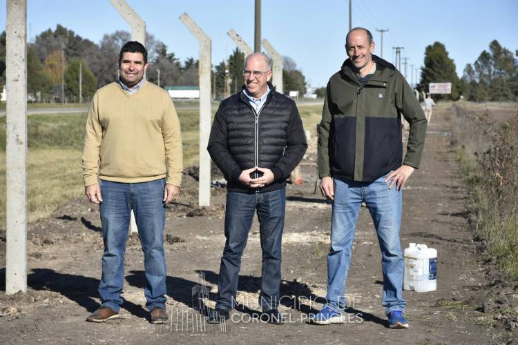 Avanzan las obras del Segundo Sector Industrial Planificado de Coronel Pringles