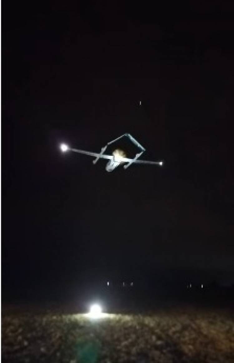 Patrullajes nocturnos con drones fortalecen la seguridad en la zona rural de Coronel Pringles