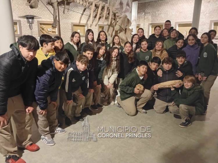 Alumnos de la Escuela Agrotécnica visitaron el Museo de la Ciudad
